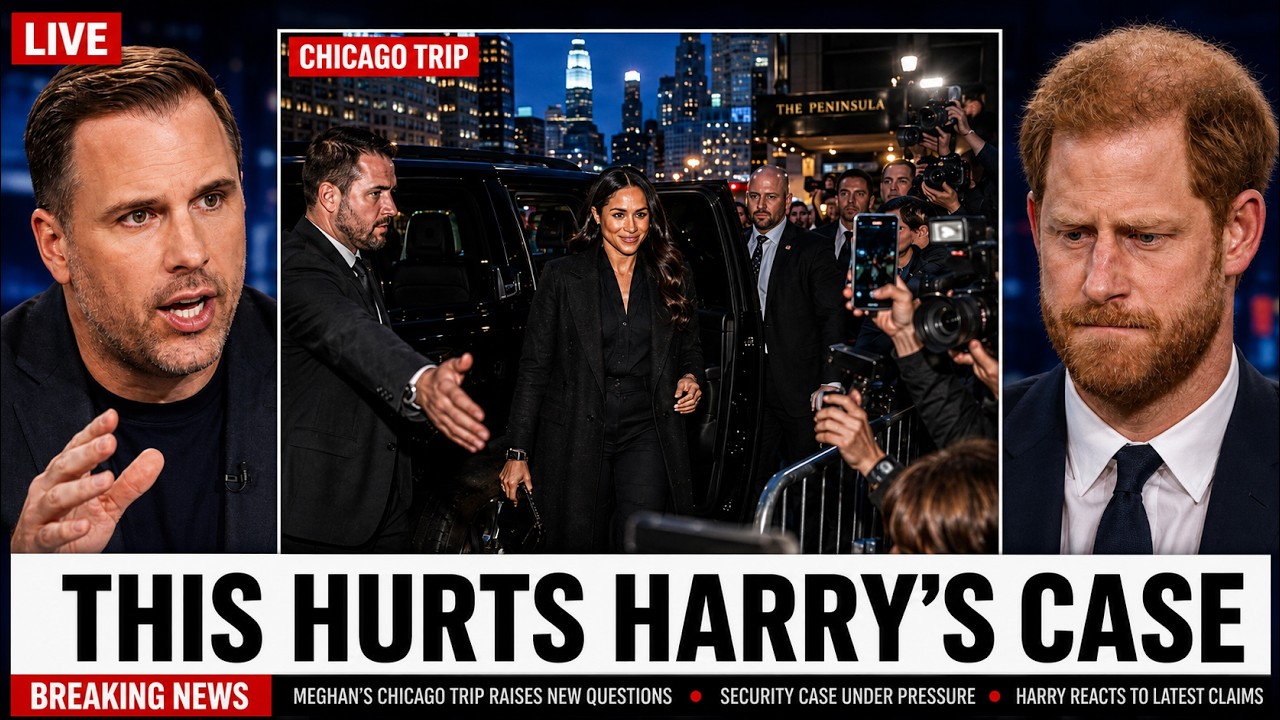 Harry LOSES IT After Meghan&rsquo;s Chicago Trip DAMAGES His Security Case