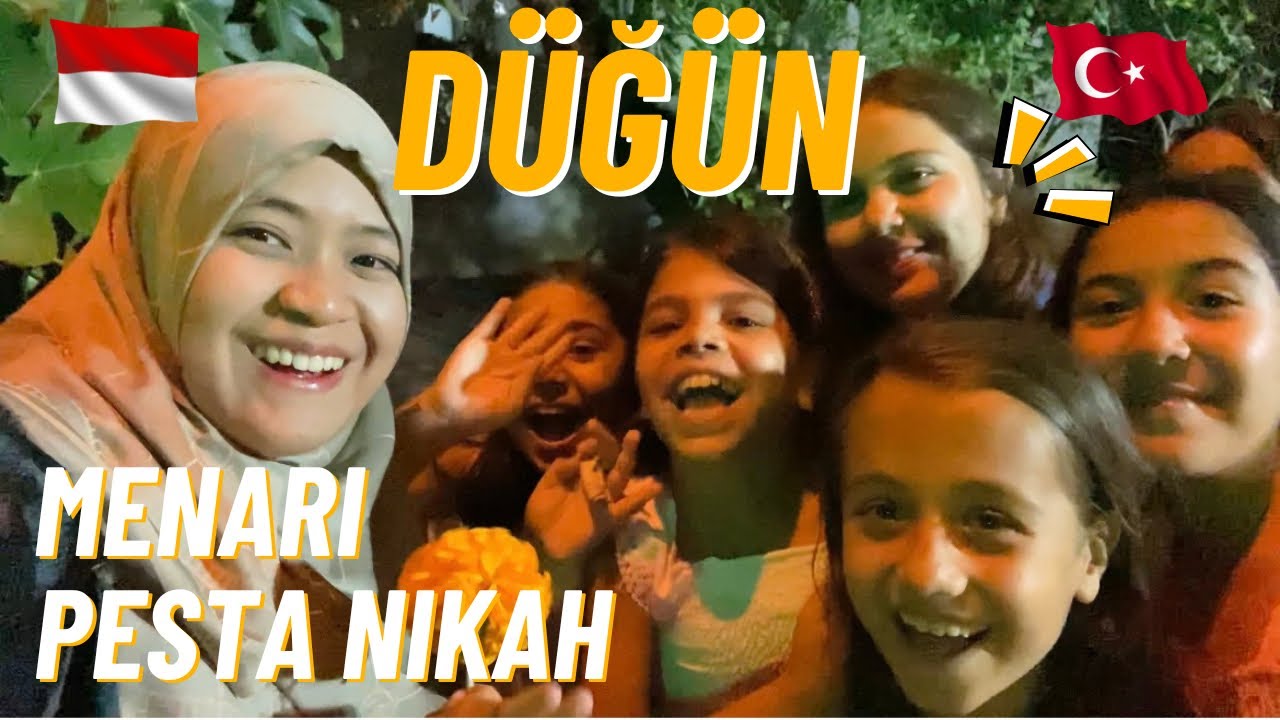 Düğüne Gidiyoruz Endonezyalı Gelin|DATANG KE PESTA NIKAHAN DAN MENARI| #dailyvlog #indonesia #love