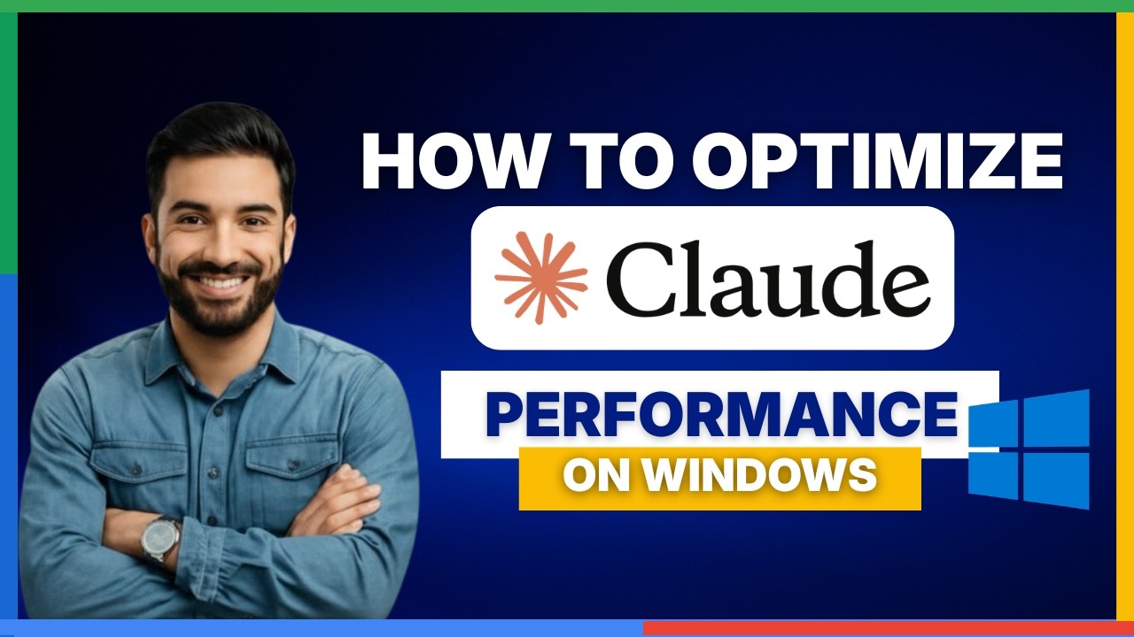 How to optimize Claude Code performance on Windows[FULL GUIDE]