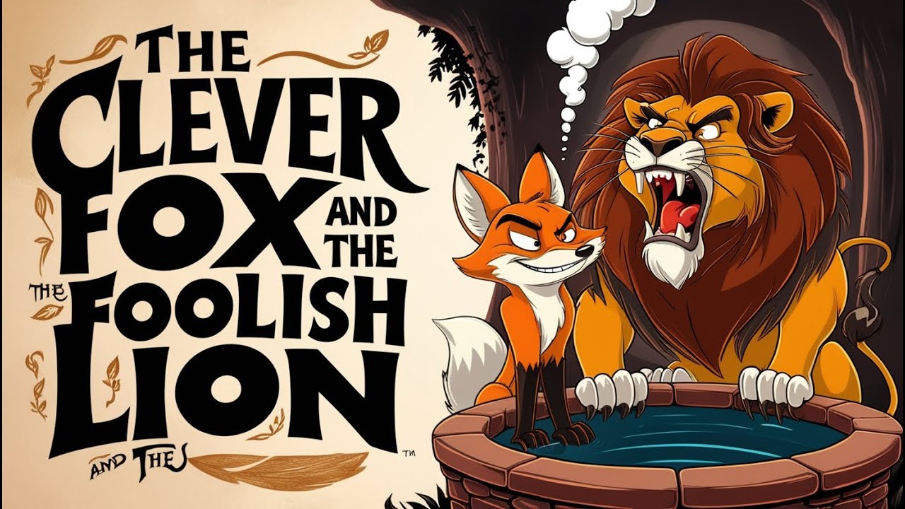 The Clever Fox and the Foolish Lion | A Classic Jungle Tale with a Twist!