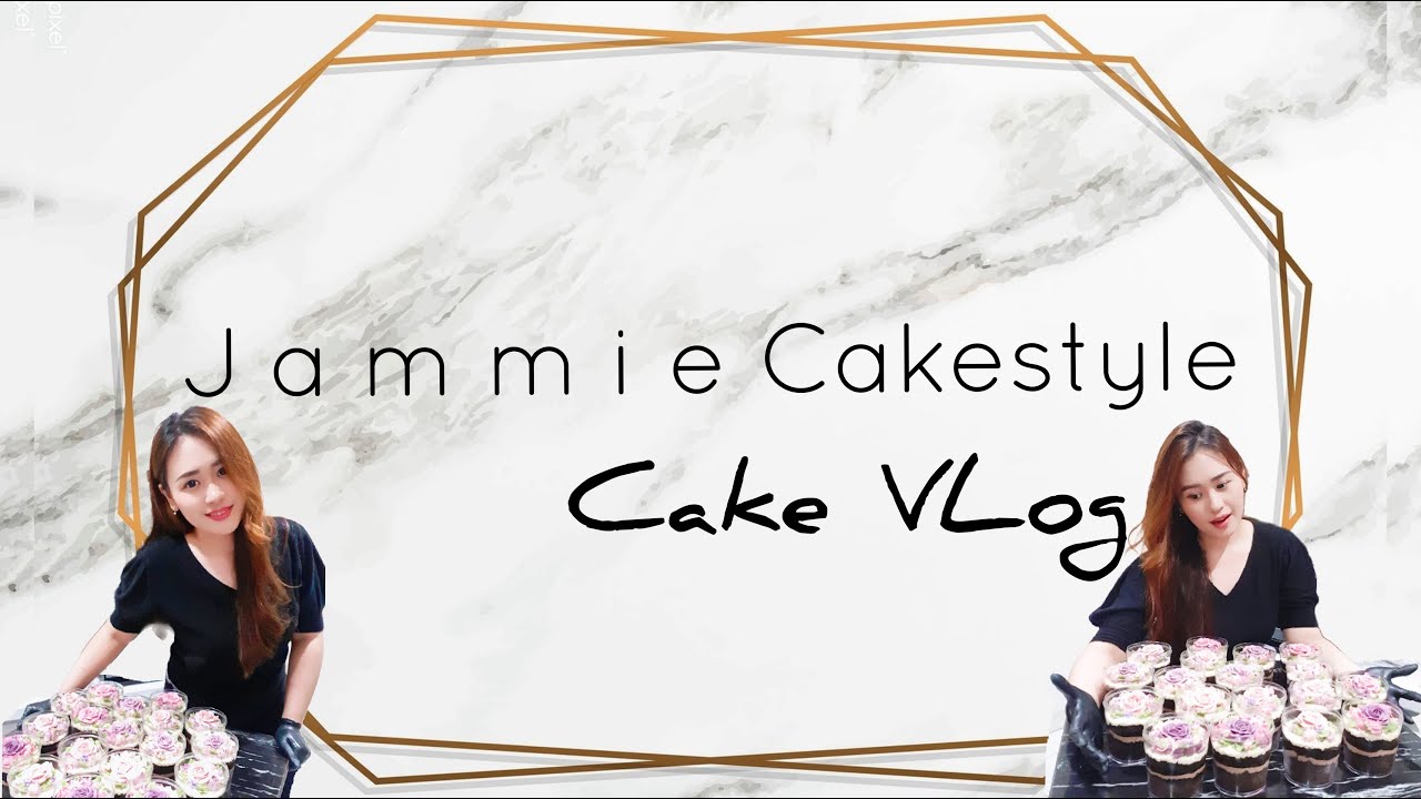 [CAKE VLOG]: FLOWERY JAR CAKES #bakingvlog #cakedecorating #dailyvlog #buttercream