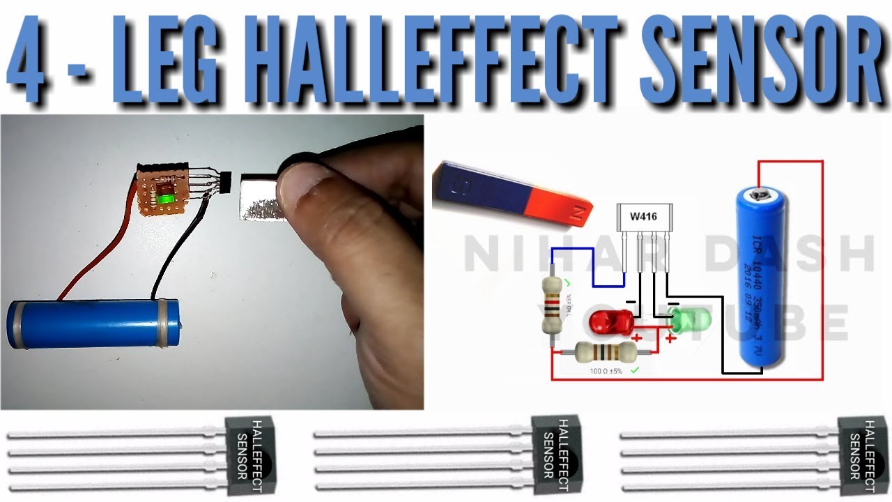 4 - LEG HALL EFFECT SENSOR