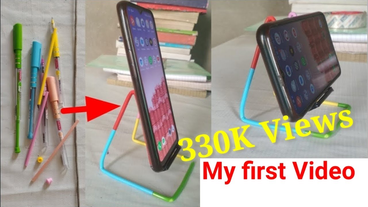 mobile stand homemade | mobile stand kaise banaye