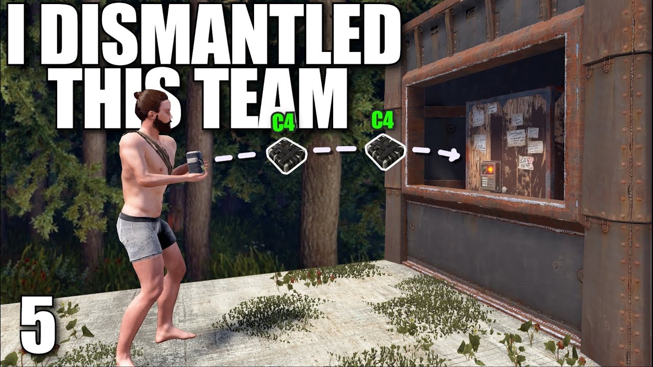 Solo Veteran vs a Clan in Rust...