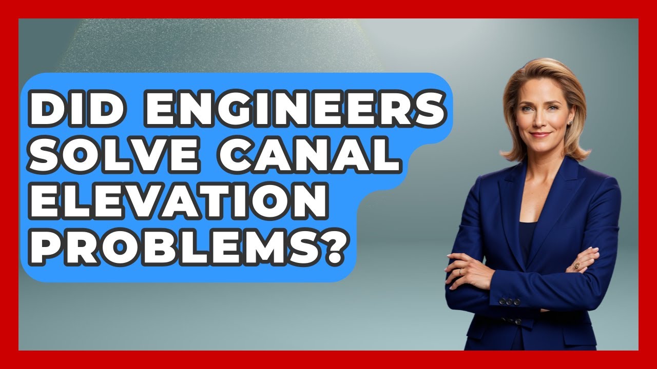 Did Engineers Solve Canal Elevation Problems? - Firsts of the World