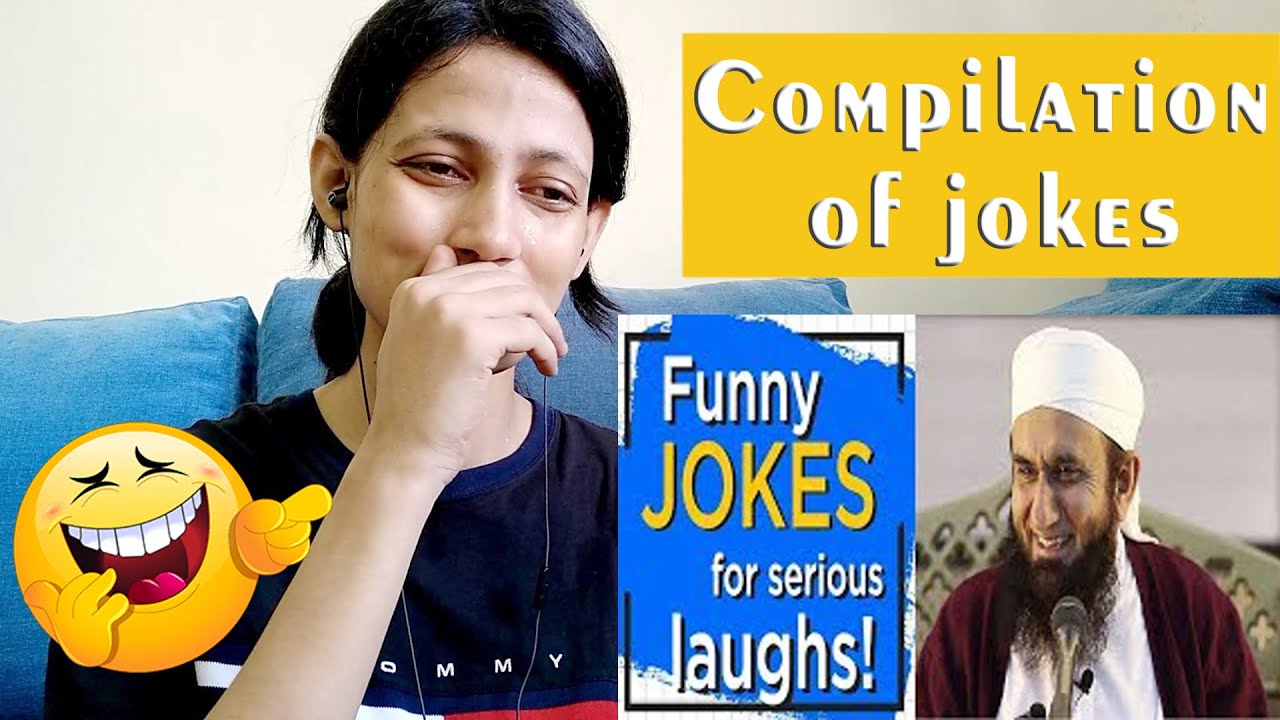 Compilation of jokes | Molana Tariq Jameel | Indian Girl's Reaction