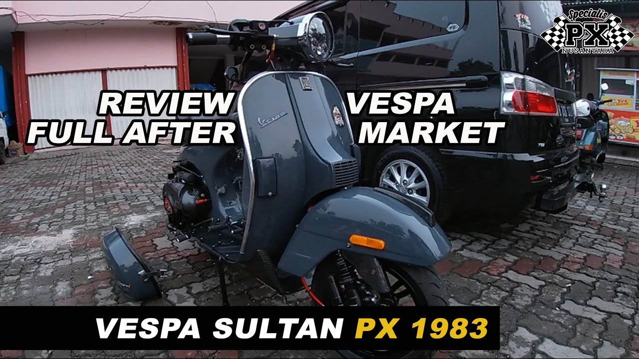 RESTORASI VESPA SPEK SULTAN