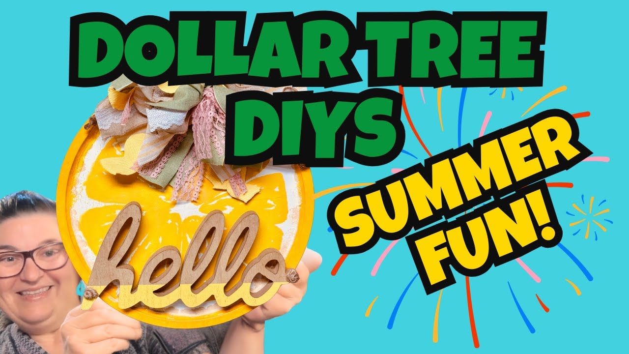 7 Dollar Tree Summer DIYs You Have to Try!