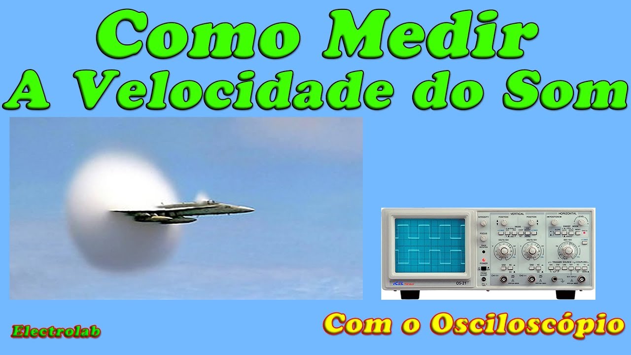 Descubra Como Medir a Velocidade do Som!!