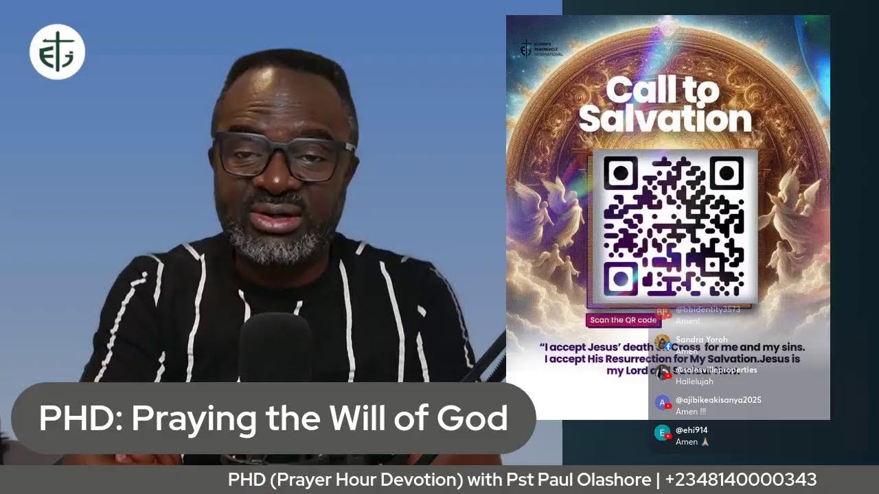 Prayer Hour Devotion Mon1stDec2025 with Paul Olashore