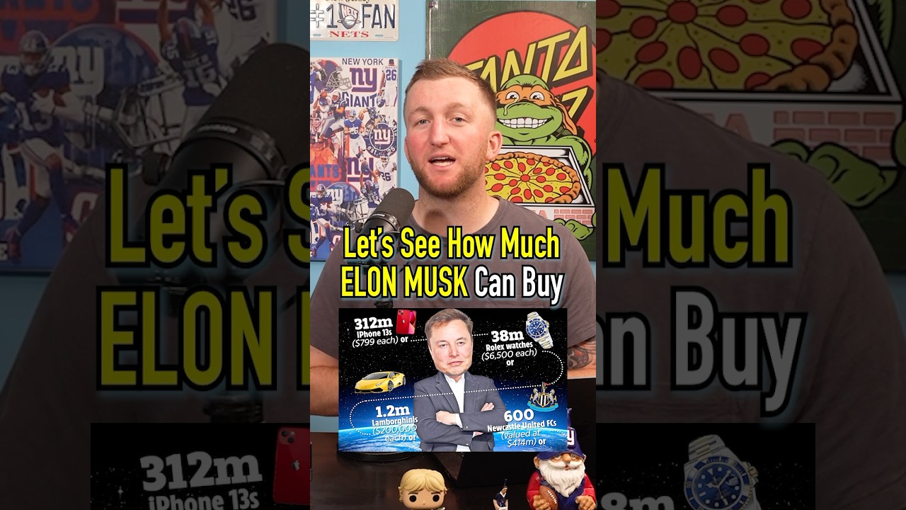 Seeing How Much Elon Musk Can Buy With All His Money! #shorts #elonmusk #money #rich #wealthy
