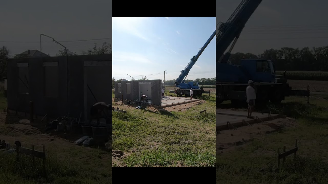Time-lapse Of Building Mp1 House With Prefabricated Materials In 2 Days