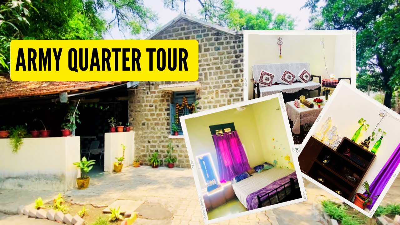 ARMY QUARTER TOUR# HOME TOUR# SARKARI GHAR# ARMY FAMILY QUARTER