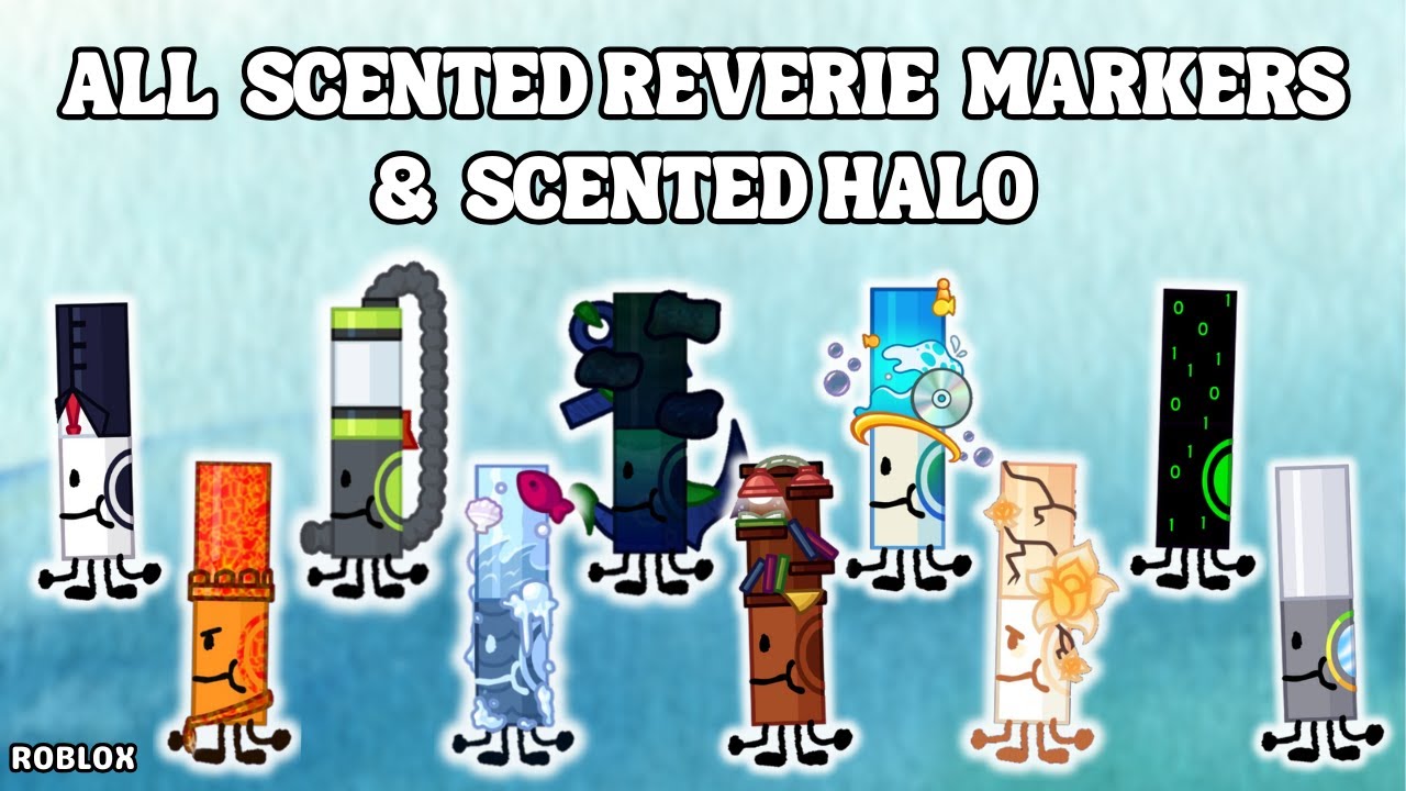 How To Get Scented Halo & All Scented Reverie Markers in Find The Markers (Update!)