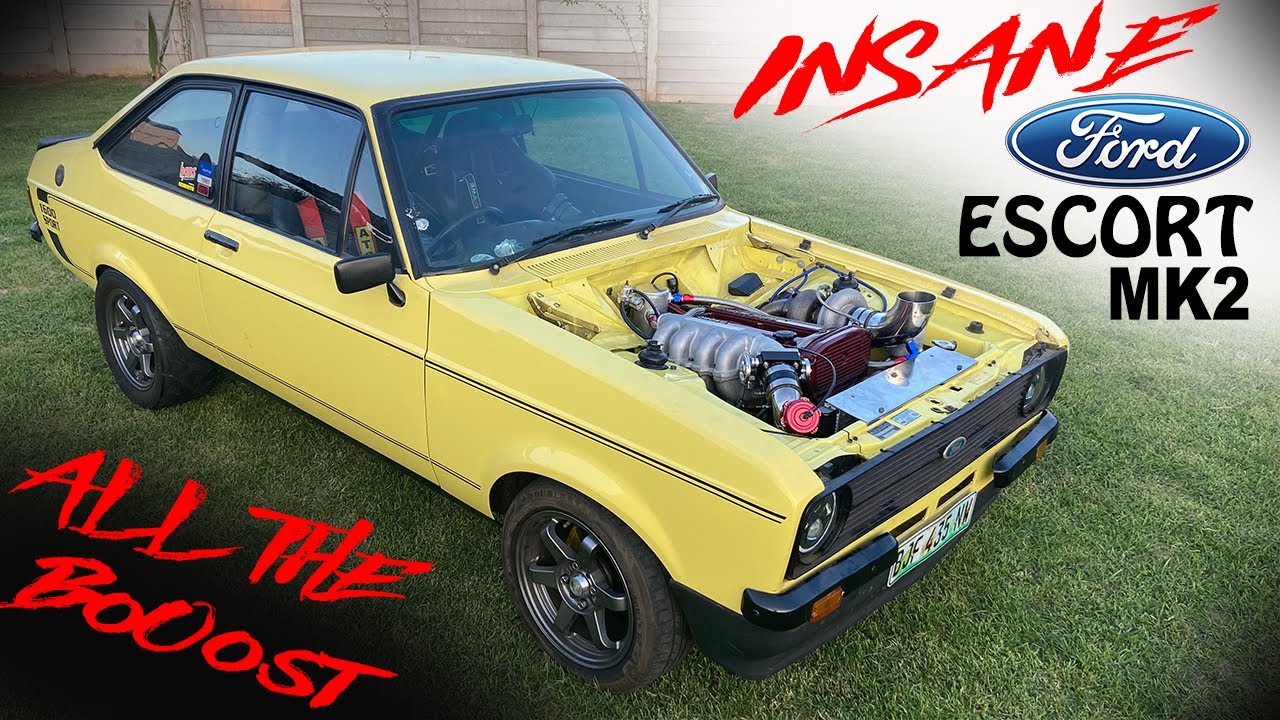 MENTAL 550HP Ford Escort MK2 is ALIVE 🤯 | 1.8BAR (26PSI) BoOost | Built Mazda FE TURBO | Prep & Tune