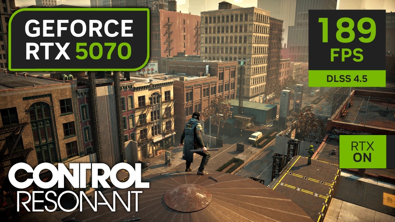 RTX 5070 on CONTROL Resonant | 1080p, 1440p, 4K with DLSS 4.5 & Path Tracing!