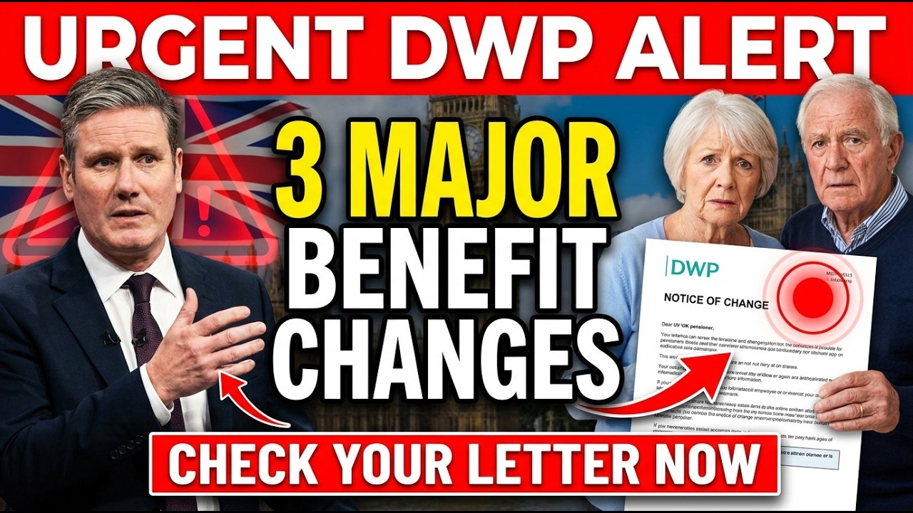 Urgent DWP Alert: 3 Benefit Changes Affecting UK Pensioners Right Now