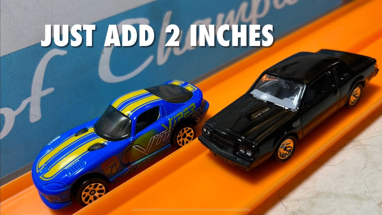Модель гоночного автомобиля Tiger Buick Grand National от Mt Holly, а также модель Matchbox Viper...