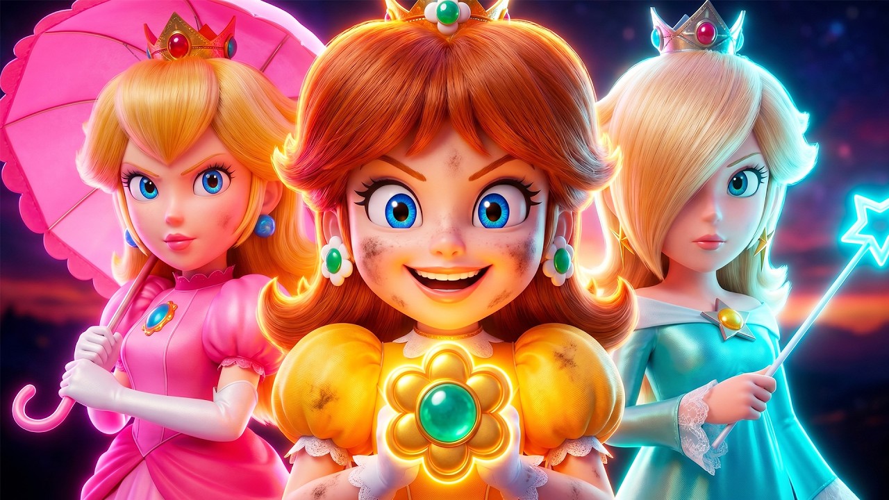 PRINCESS DAISY: The SECRET SISTER! (The Super Mario Galaxy Animation)