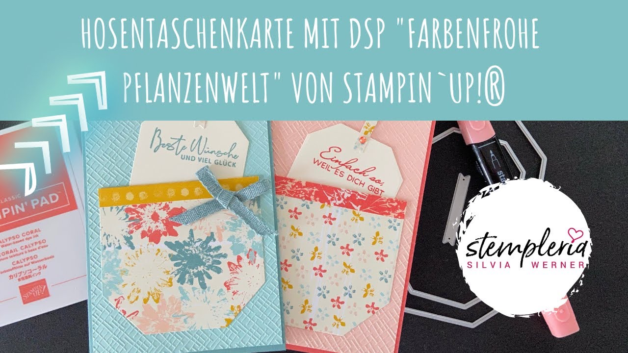 Hosentaschenkarte mit DSP 