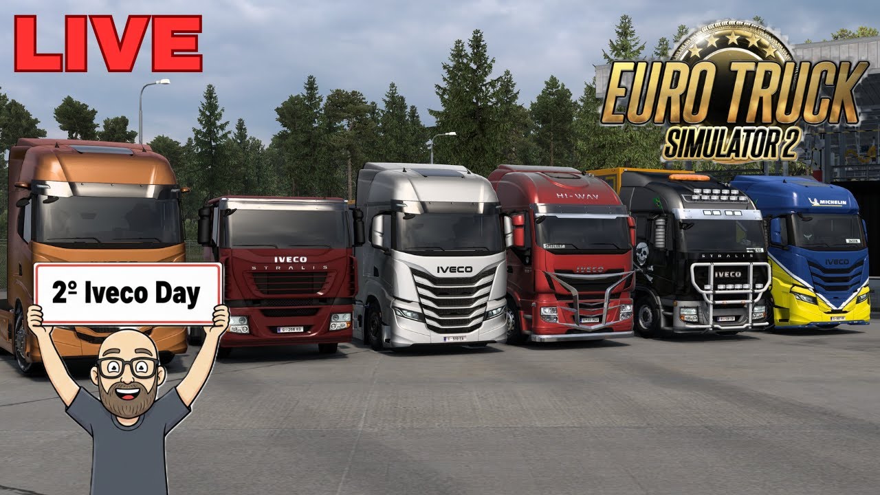 🔴 LIVE | 2.º IVECO DAY - COMBOIOS na 1.58 🚛 | EURO TRUCK SIMULATOR 2 [PT-BR]