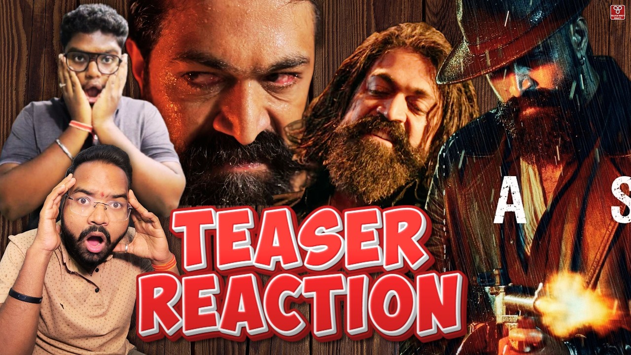 Toxic Telugu Teaser Reaction | Rocking Star Yash | Geetu Mohandas | KVN || TELUGU BRO'S REACTS