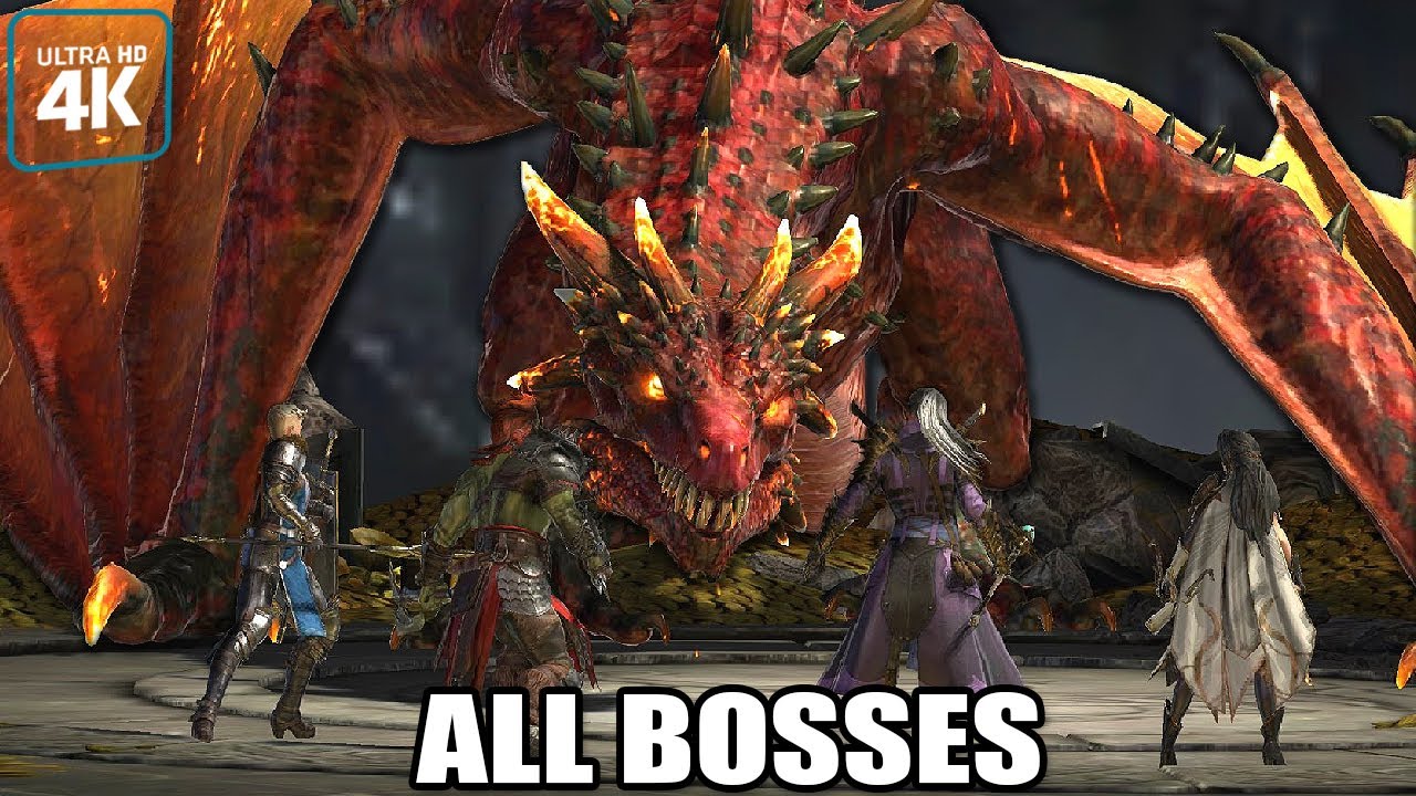 RAID: Shadow Legends - All Bosses (With Cutscenes) 4K 60FPS UHD PC
