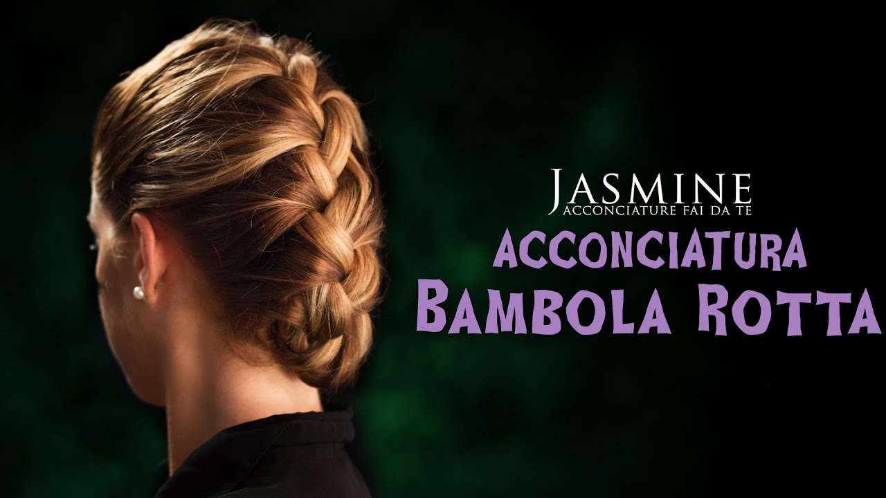 Come fare la treccia alla francese | Come acconciarsi per Halloween | Le Acconciature di Jasmine