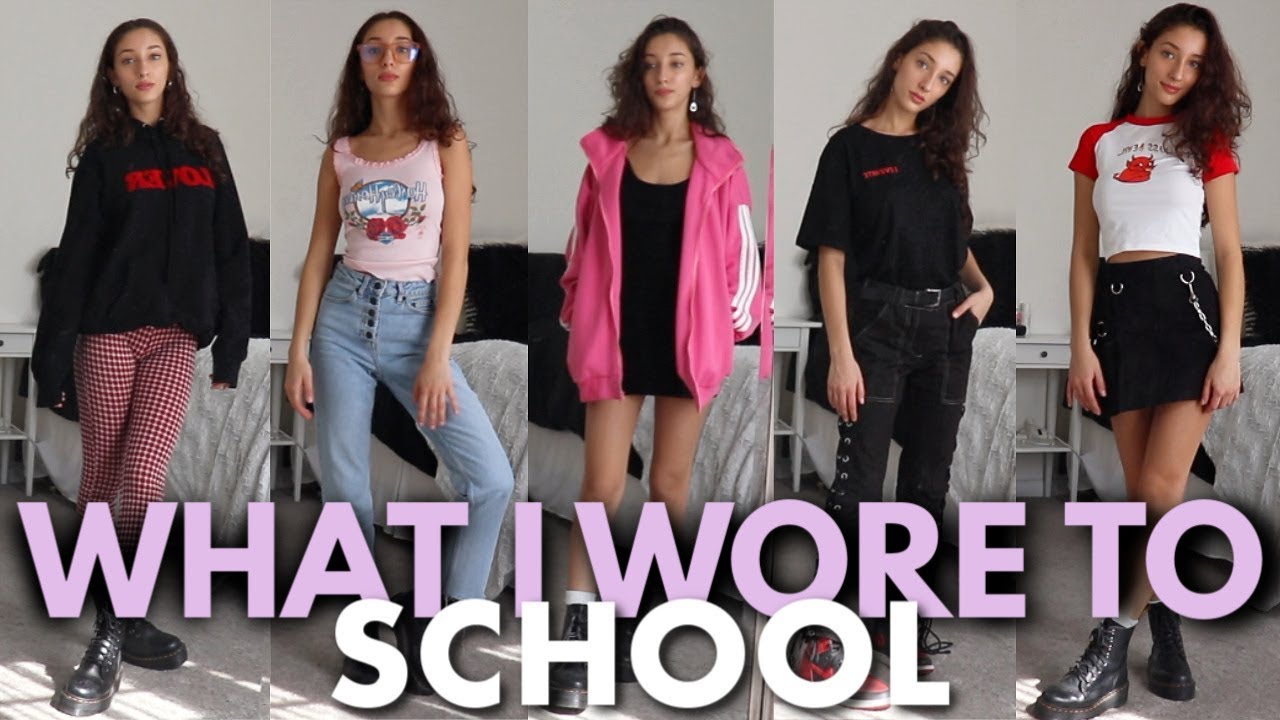 what I ACTUALLY wear to school | OOTW
