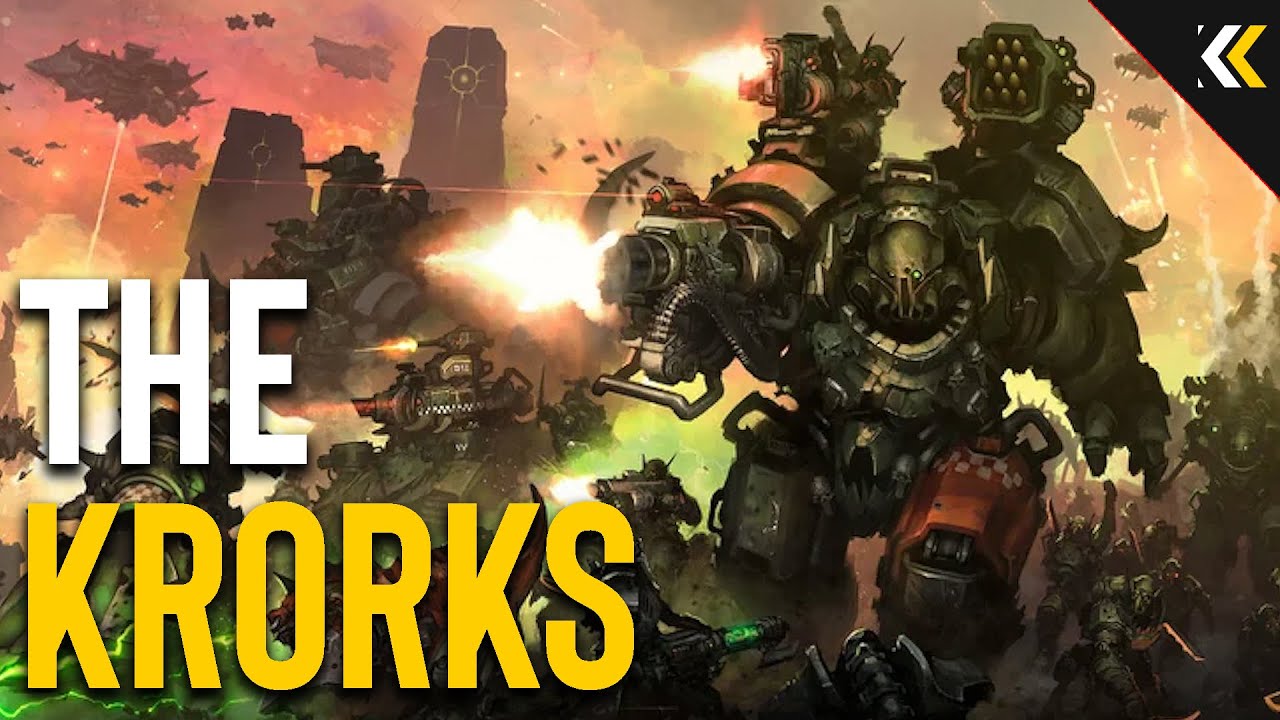 The Krorks: A Colossal Species Made for Absolute Destruction | Warhammer 40k