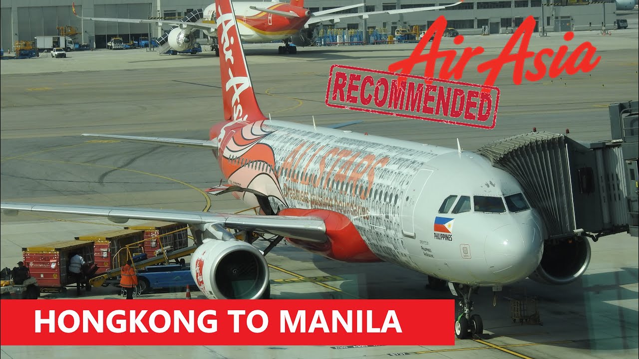 AirAsia Flight Review: Flying Asia's Best Budget Airline (Hongkong to Manila)