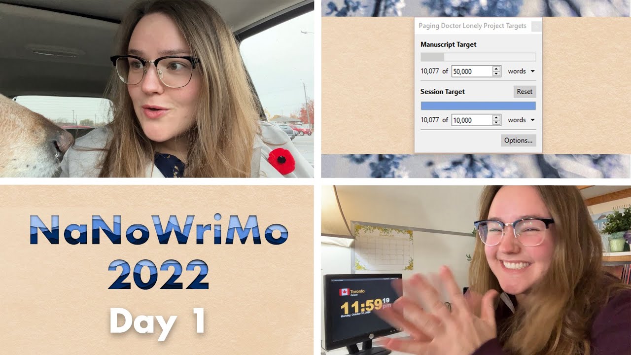 10K Words On The First Day | NaNoWriMo 2022 Day 1
