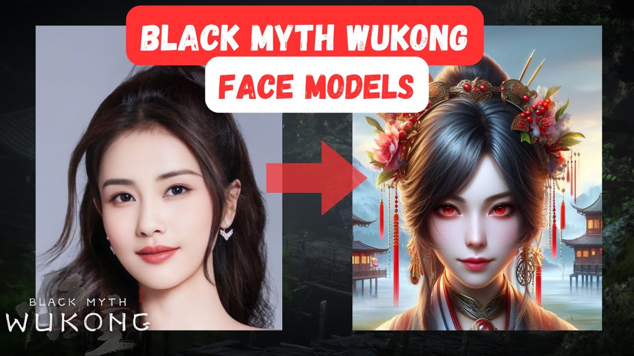 Black Myth Wukong Face Models | Real Life Characters | Motion Capture Actors