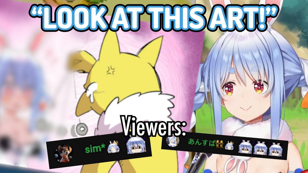 Pekora shows her LEWD HYPNO ART mid pokemon stream. Terrifies nousagi listeners