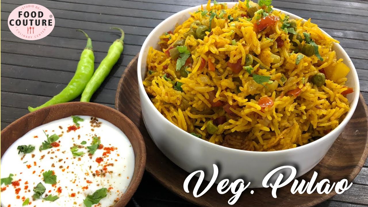 Veg Pulav in Cooker Recipe | वेज पुलाव कुकर में | Tasty & Easy to make Pulao | Biriyani Recipe