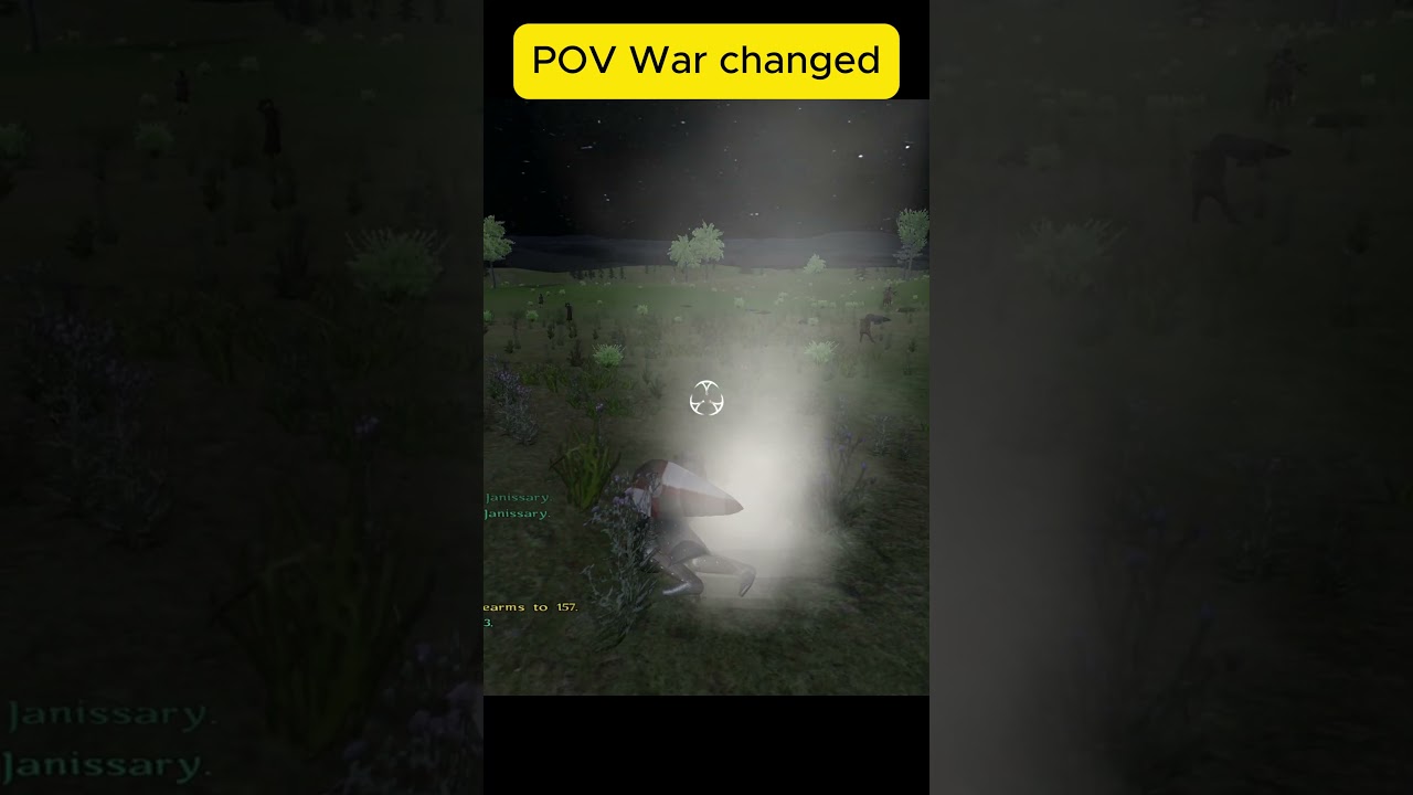 POV War changed in Mount and Blade | Prophesy of Pendor