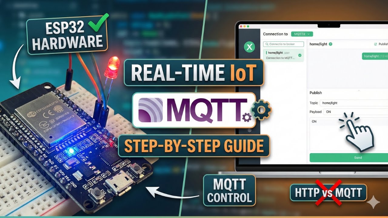 Начало работы с ESP32 и MQTT: Полное руководство для начинающих