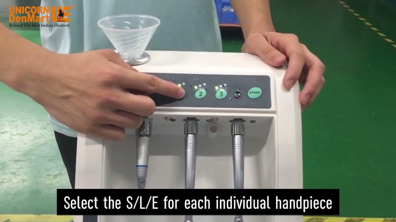 How to lubricate Dental Hand Pieces by TPC Lubrication System| Boost Life of Air Rotors