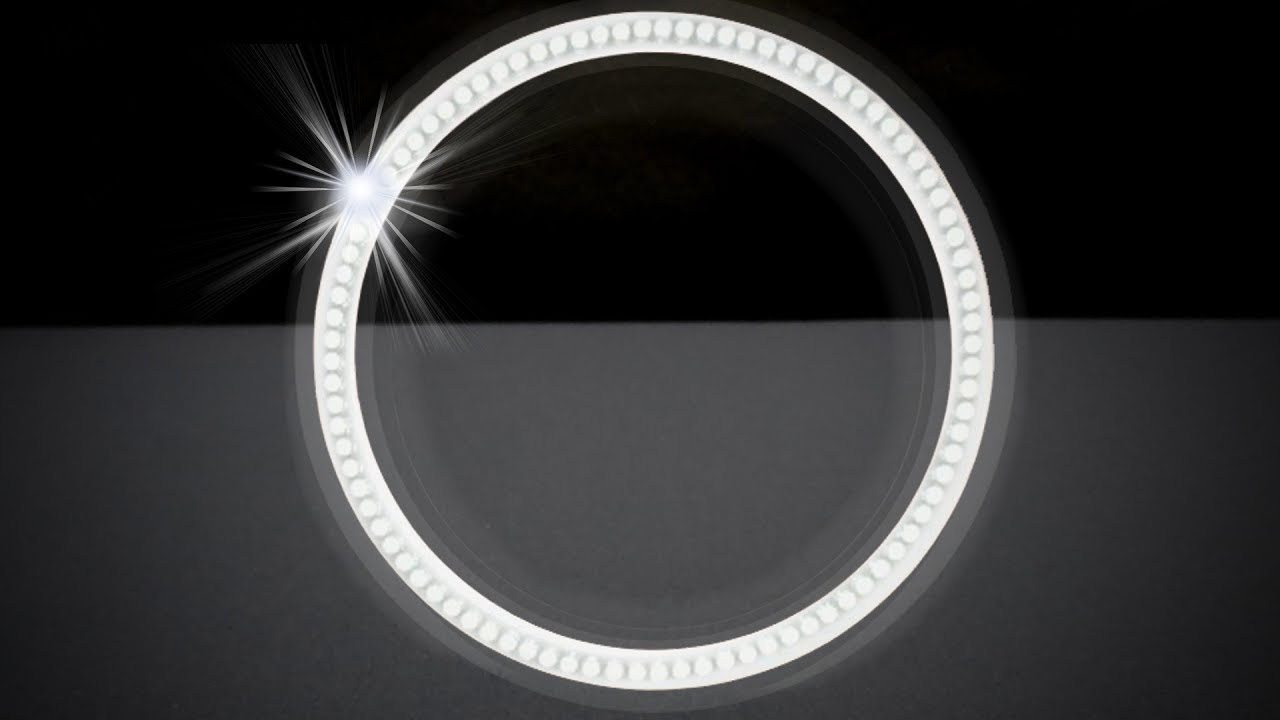 DIY Ring Light - How To Make cheap and very high quality ring light!
