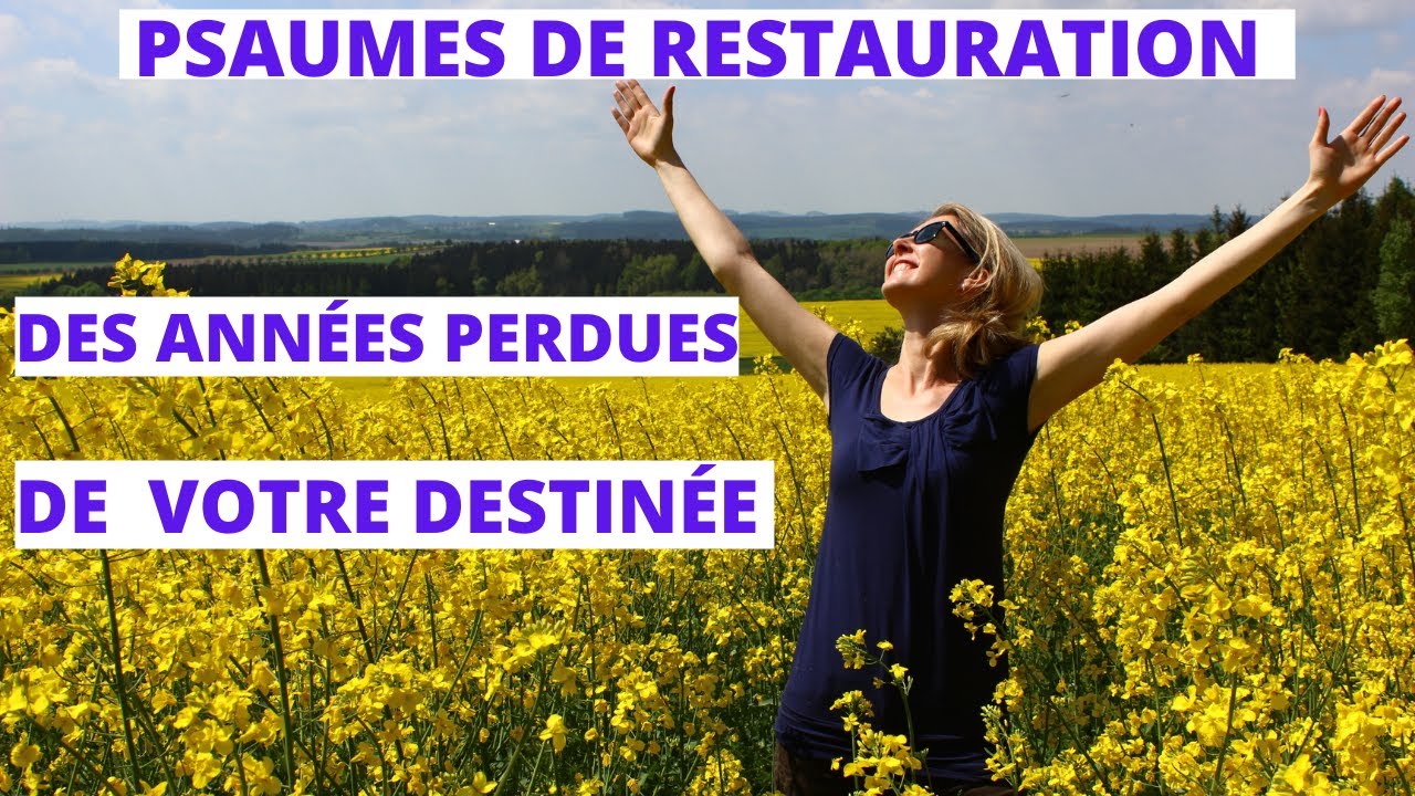 Pri&egrave;res de Restauration, Priere de Restitution, Psaumes De Restauration, Pri&egrave;res, Psaumes