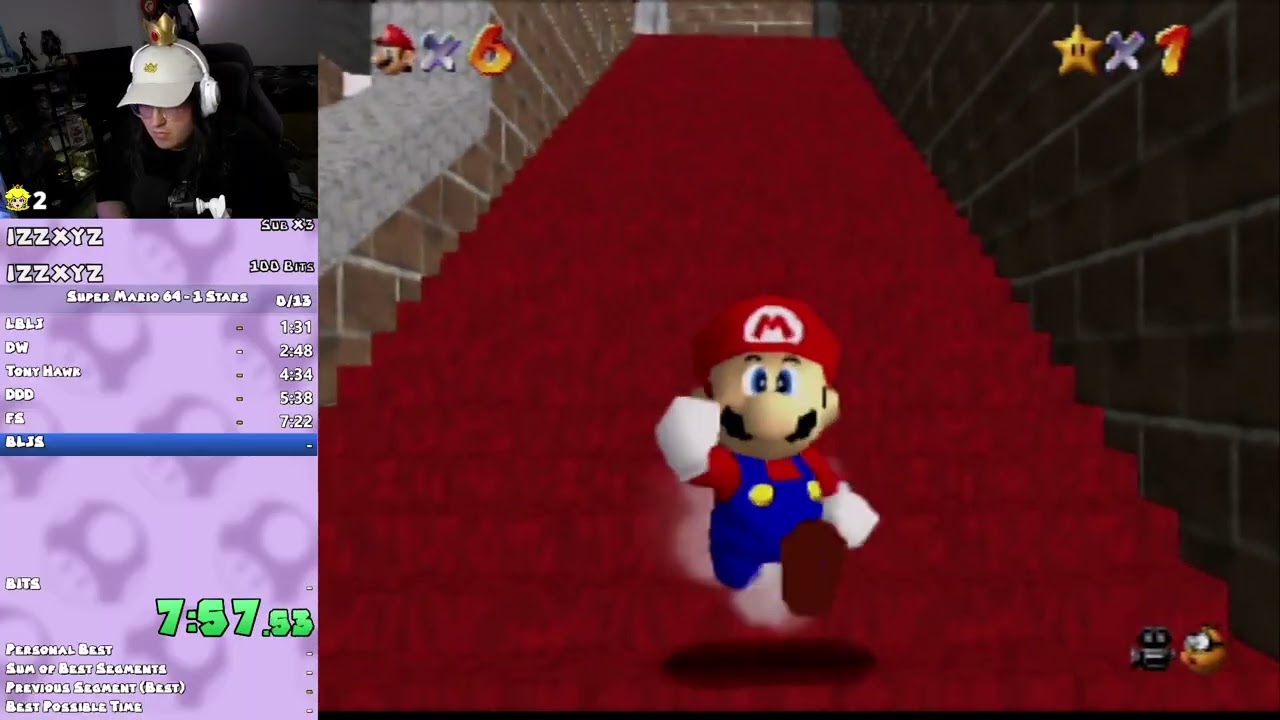 Super Mario 64 - 1 Star Speedrun in 11:06 (Current PB)
