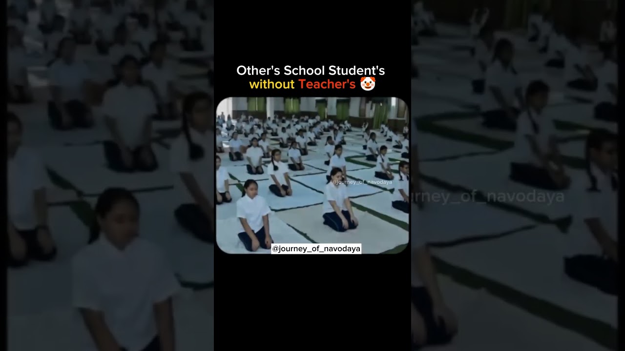 Navodaya student without teacher 😊🔥😉 #jawahar_navodaya_vidyalaya #jnv #navodaya #shorts #short #lobe