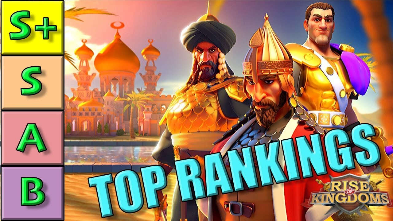 Legendary Commander Tier List - UPDATED for ALL Legendaries FALL 2019! | Rise of Kingdoms