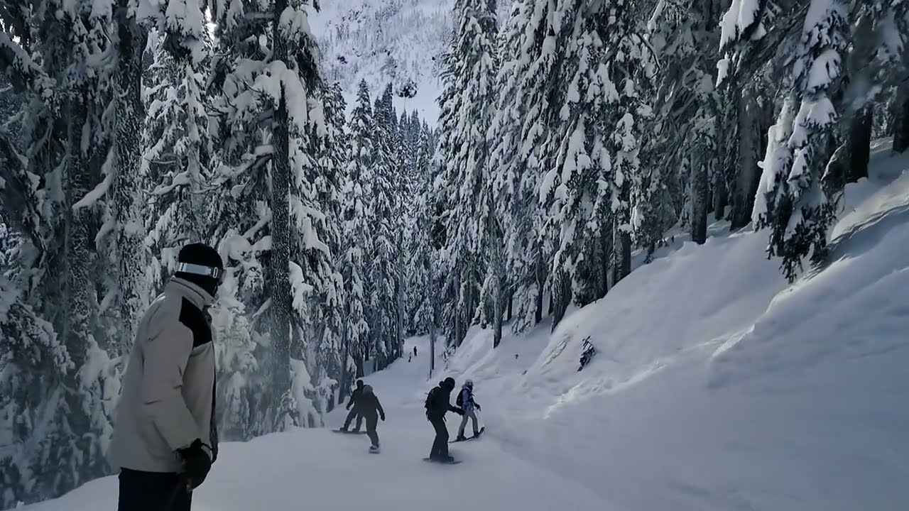 ASMR Snowboarding | Whisper | Glide Through A Snowy Wonderland