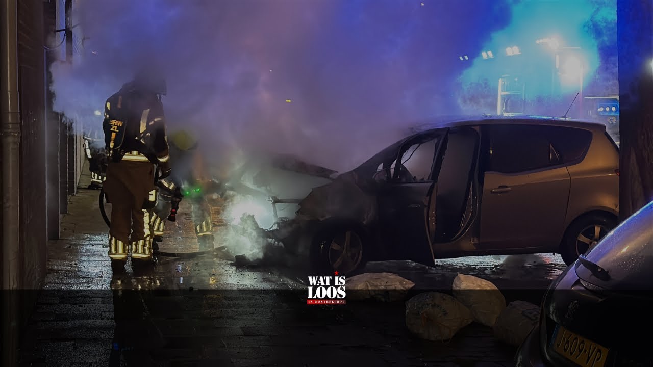 GEPARKEERDE AUTO UITGEBRAND IN MAASTRICHT