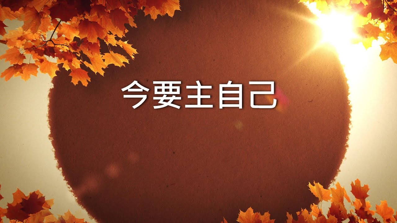 今要主自己