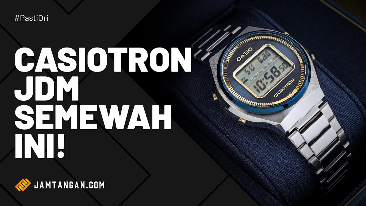 RE-CREATION CASIO PERTAMA DI DUNIA! Casiotron TRN-50SS-2AJR Sky & Sea Series Limited Edition