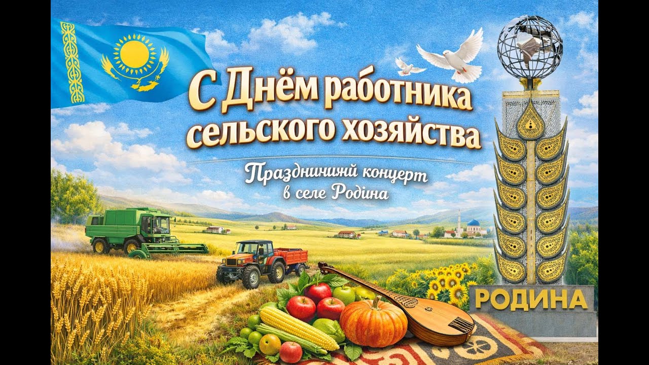 С днем работника сельского хозяйства концерт в с  Родина