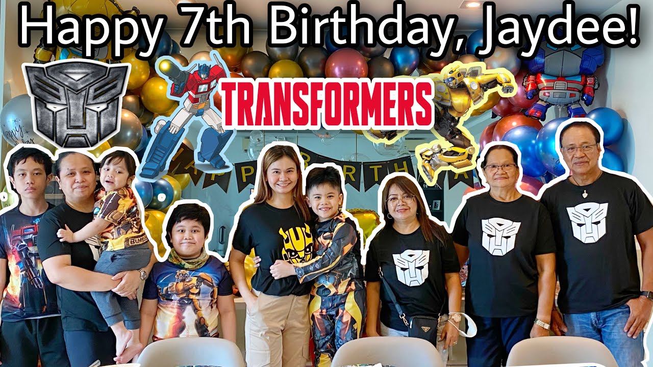 Jaydee’s 7th Birthday | Transformers Party | Bumblebee and Optimus Prime