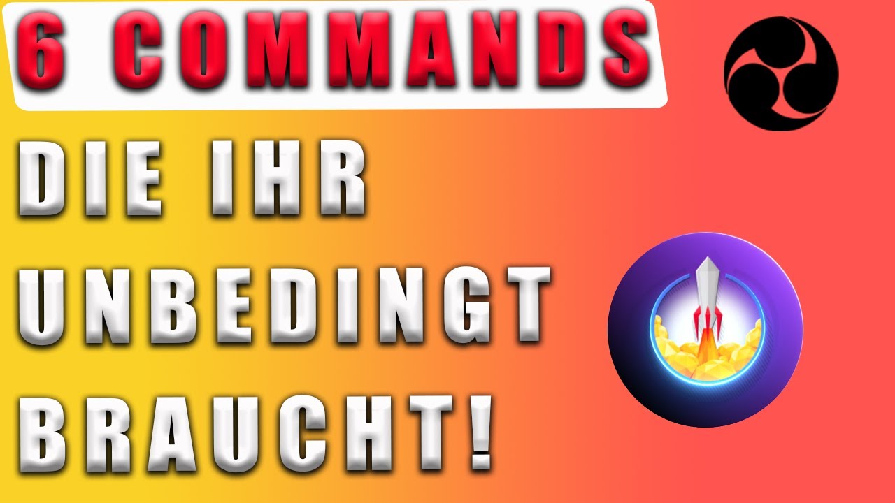 6 Commands für StreamElements FOR FREE!